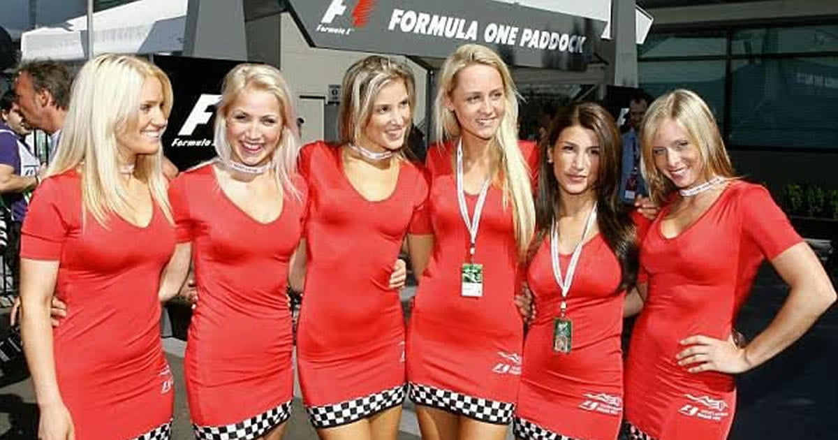 A Moment Of Silence As Grid Girls Get Banned From Formula 1 Because They Re Sexist 9gag