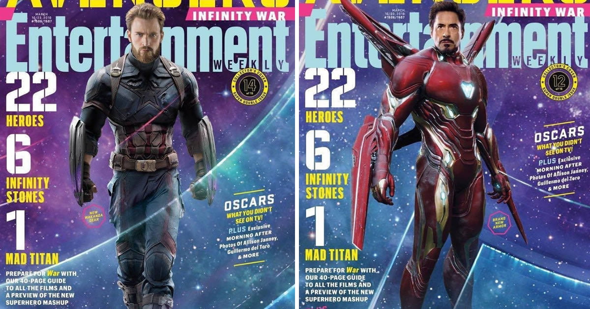 Infinity War Heroes Take a Stand in 15 Entertainment Weekly Covers - 9GAG