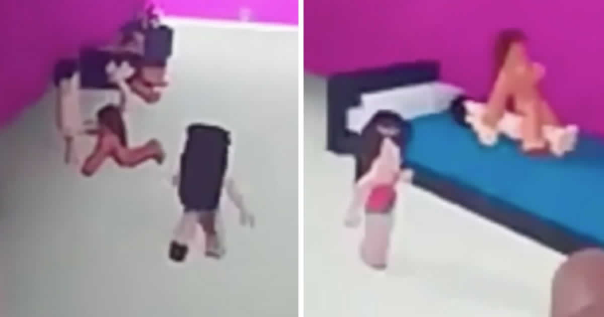 6yo Girl Invited Into Sex Room While Playing Childrens Game - 