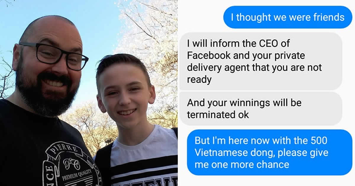 This Guy Bombards An Online Scammer With Ridiculous Questions 9GAG