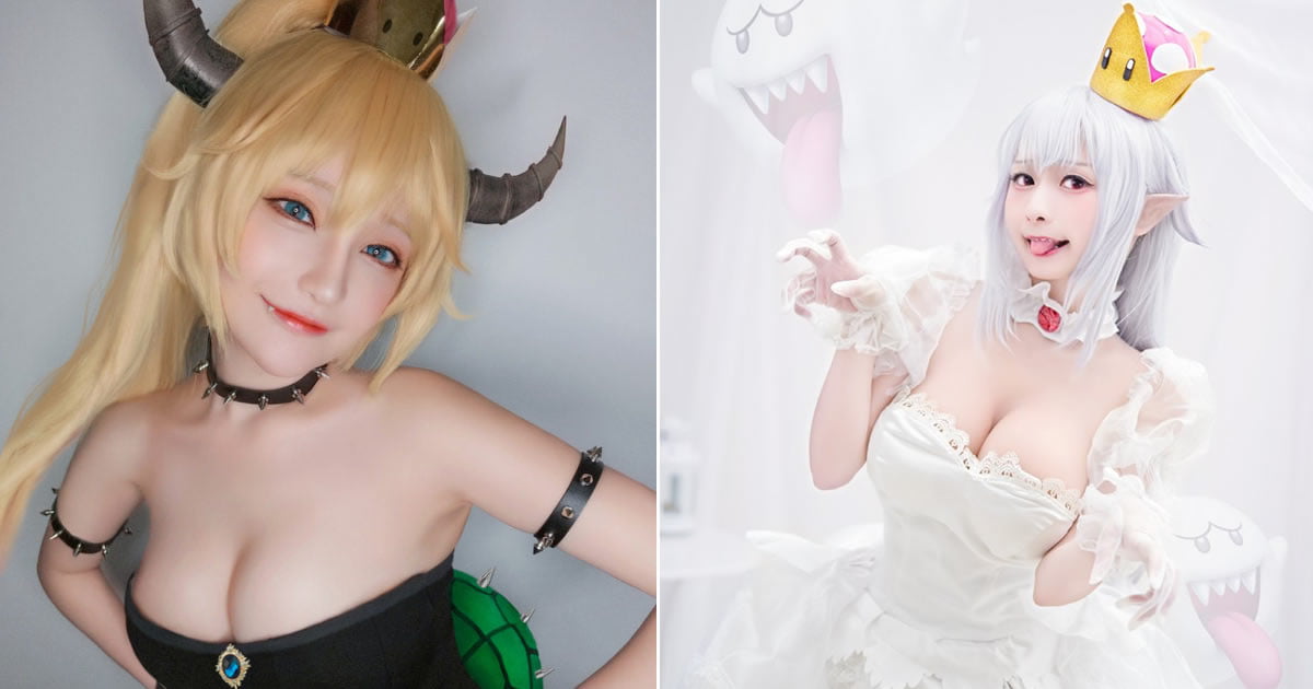 Inevitably Steamy Cosplay Of Bowsette And Booette 9GAG