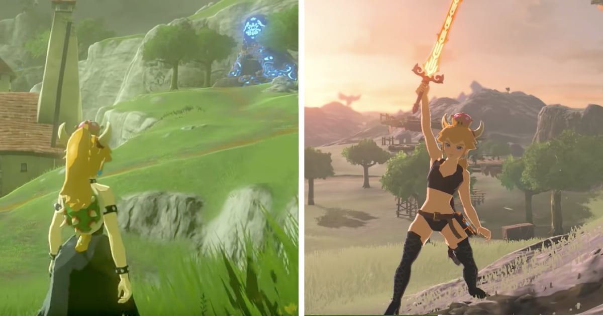 breath of the wild zelda mod