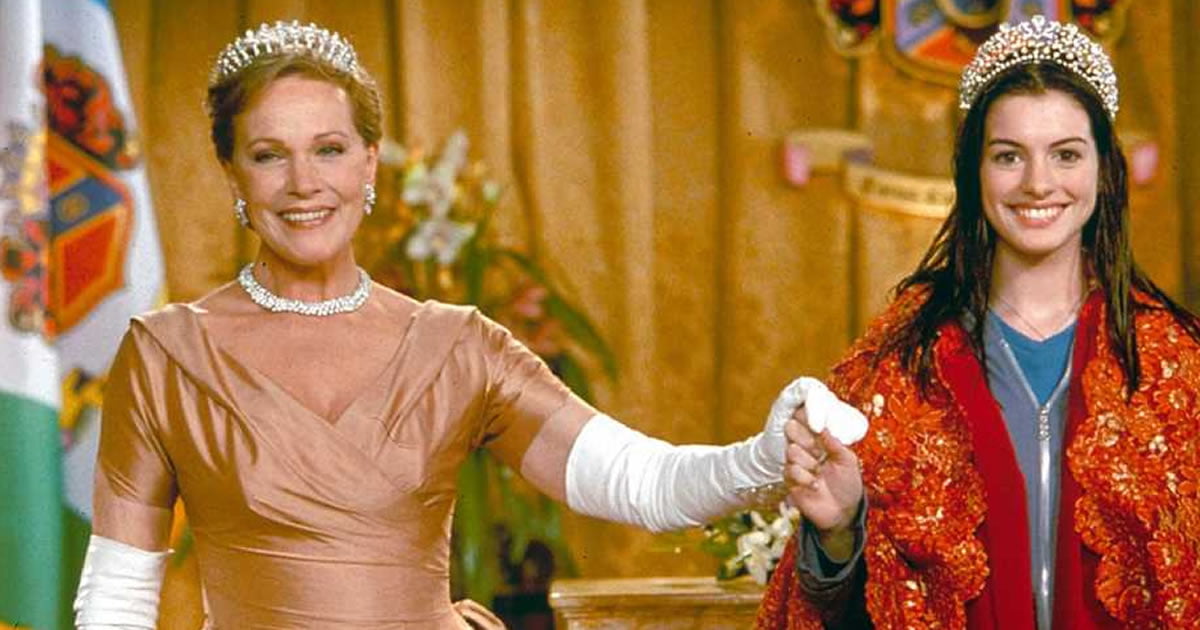 Princess Diaries Anne Hathaway Porn - Anne Hathaway Confirms Julie Andrews Is In For Developing 'Princess Diaries  3' - 9GAG
