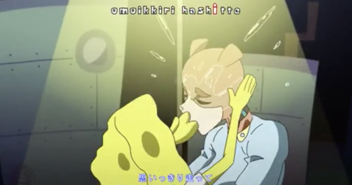 Spongebob: The anime season 3 opening - 9GAG
