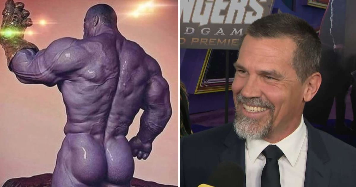 Josh Brolin Says Thanos Has A Beautiful, Purple Peach Butt - Superhero.