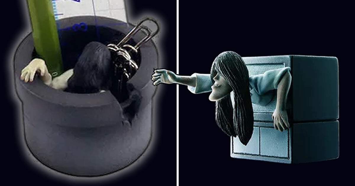 You Can Now Decorate Your Desk With Sadako Table Accessories 9gag