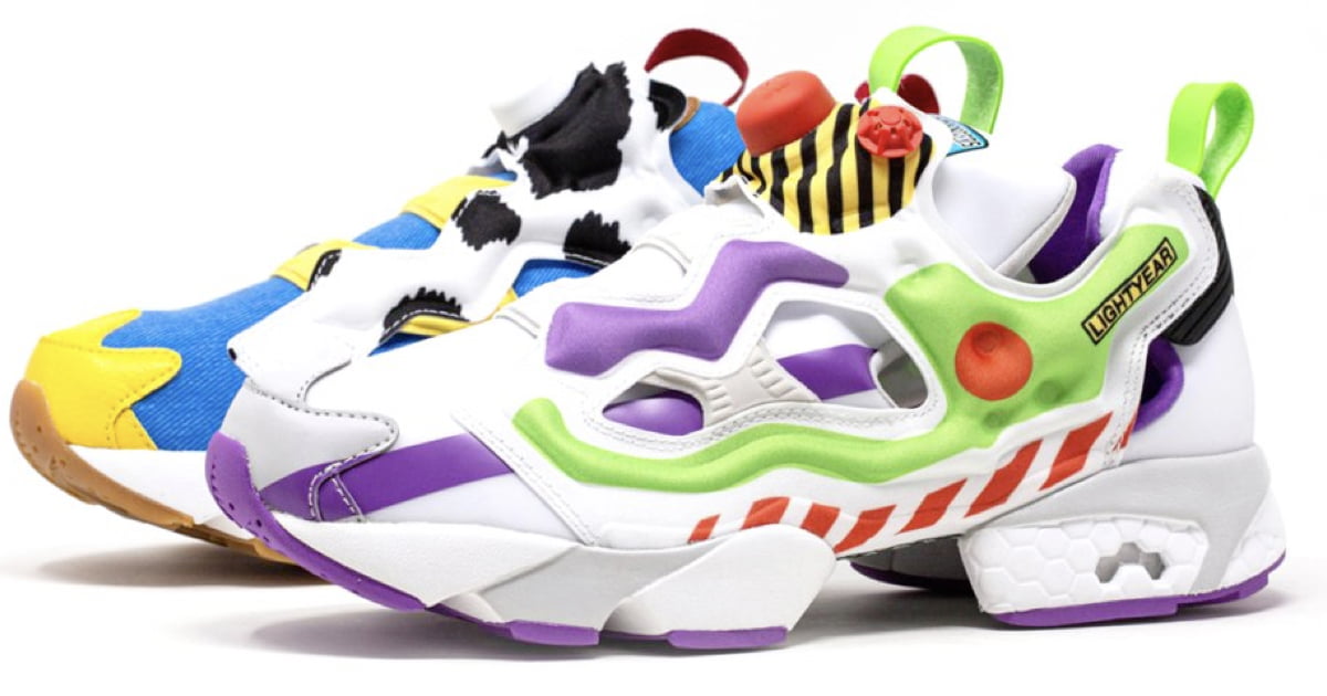 Reebok Launches Buzz Lightyear And Woody Sneakers - 9GAG
