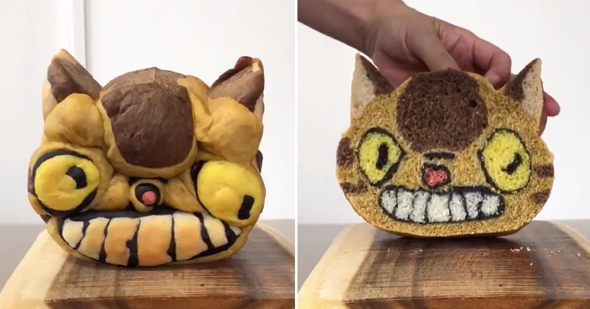 Japanese Baker Creates Terrifyingly Cute Anime Character Breads - 9GAG