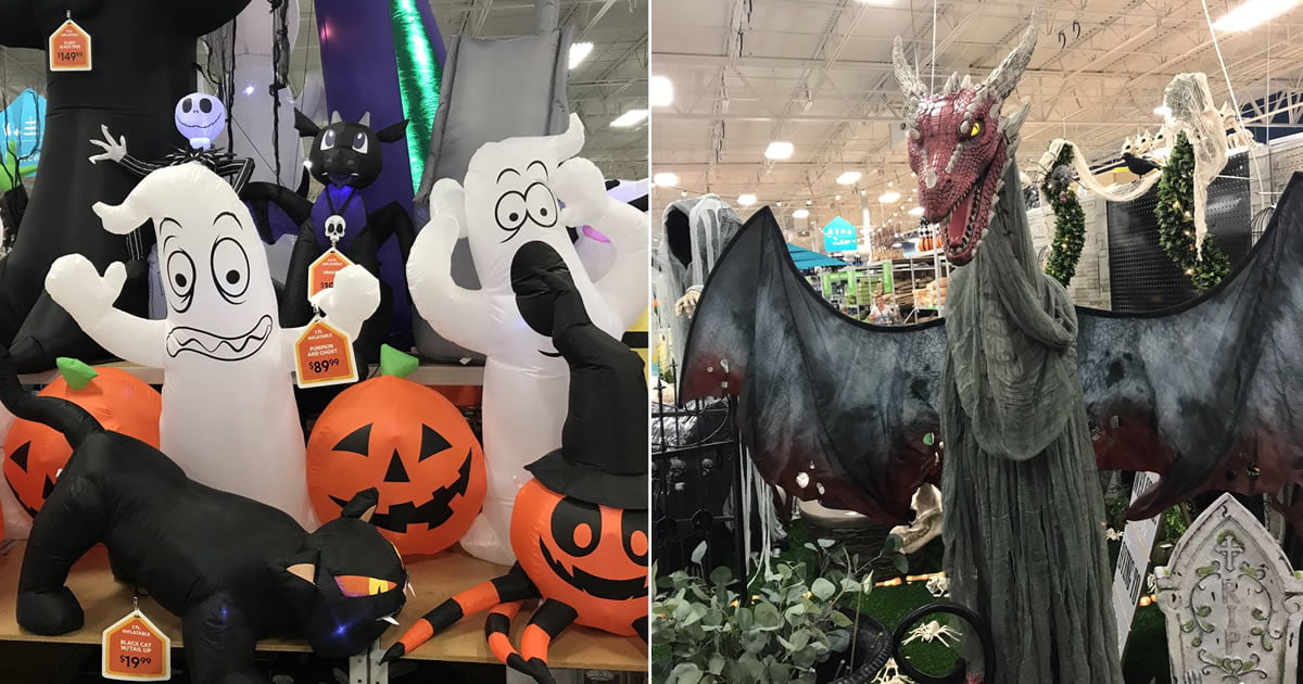 It's Only July And Stores Already Have Halloween Decorations For Sale