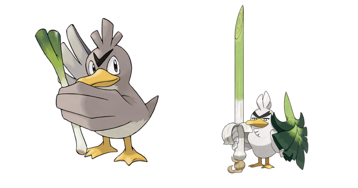Sirfetch’d is revealed in new Pokemon Sword and Shield trailer - 9GAG