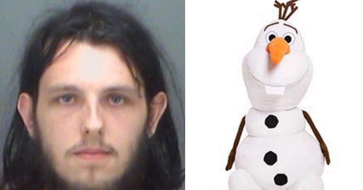 Florida Man Arrested For Having Sex With Stuffed Olaf Doll Inside Target 9gag