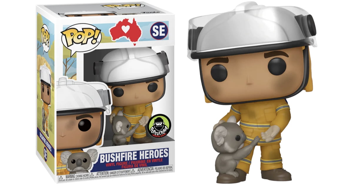 australian firefighter funko pop