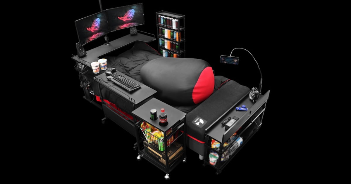 Japan Has Created The Ultimate Gaming Bed So You Never Have To Rejoin
