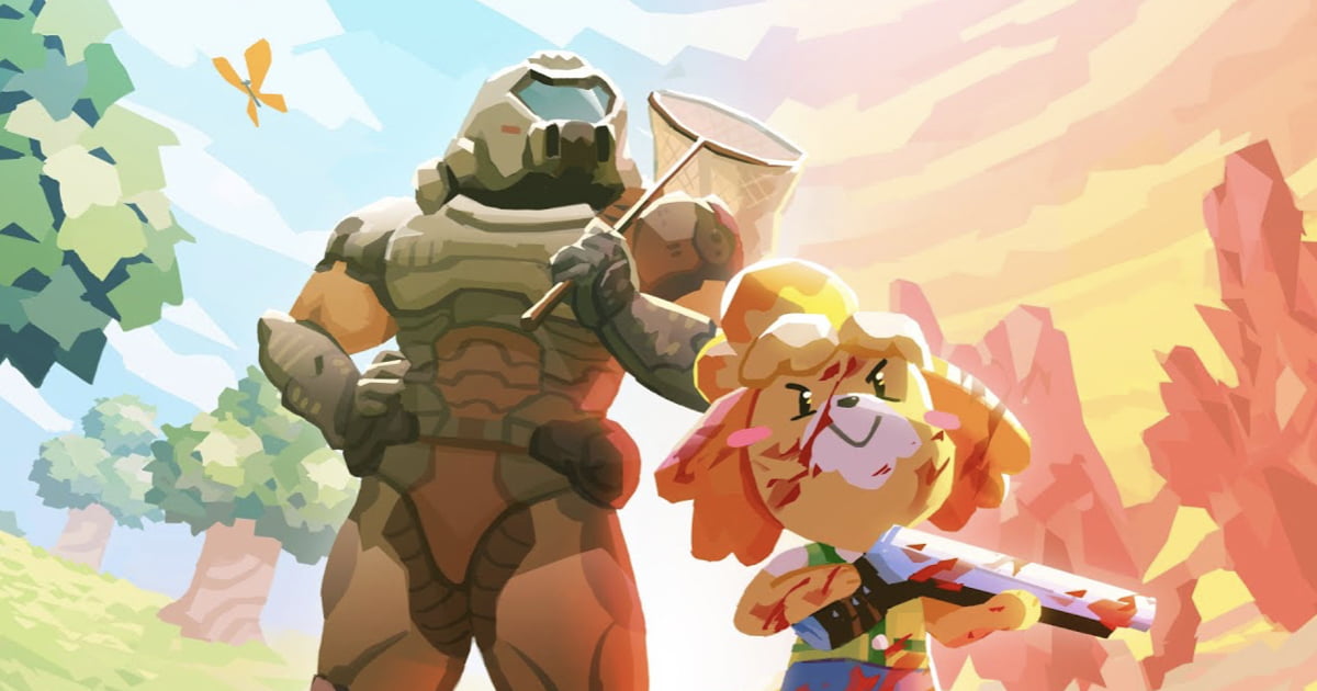 Watch Isabelle And Doom Slayer BFF In �Doom