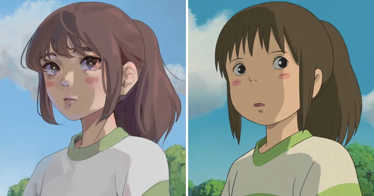 People Are Redrawing Studio Ghibli Icons In Their Own Style - 9GAG