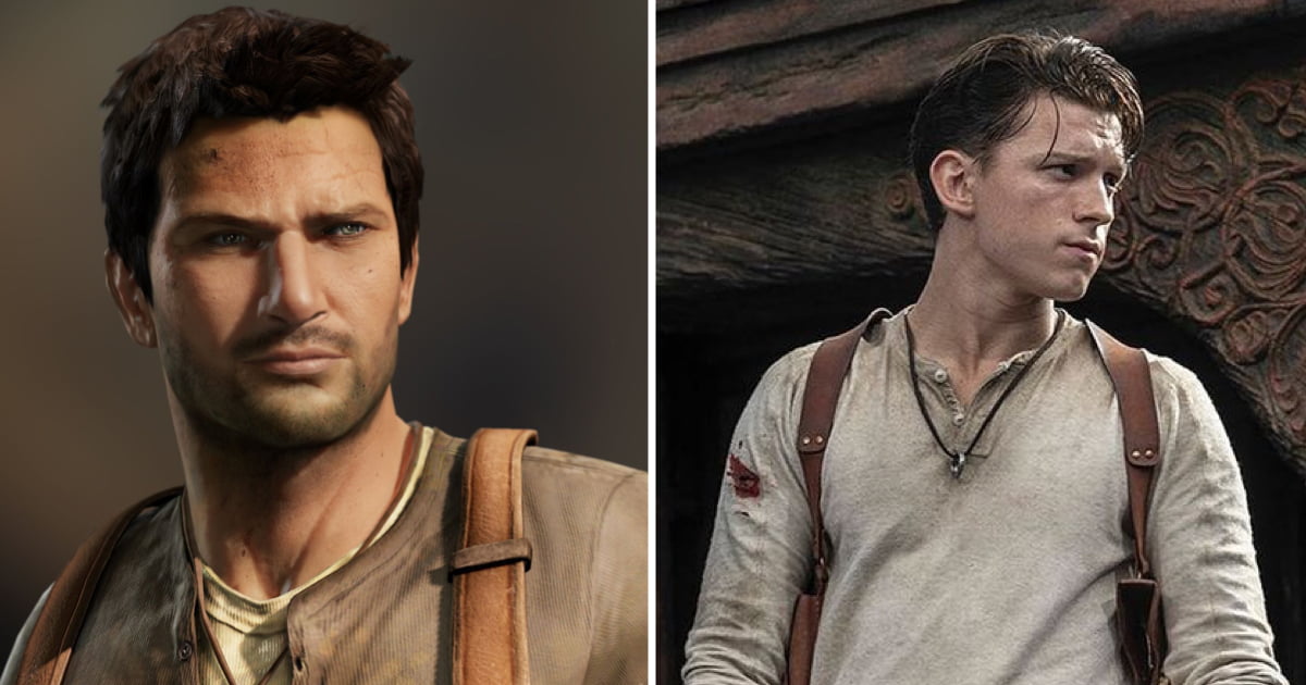 First Look At Tom Holland As Young Nathan Drake In 'Uncharted' Movie - 9GAG