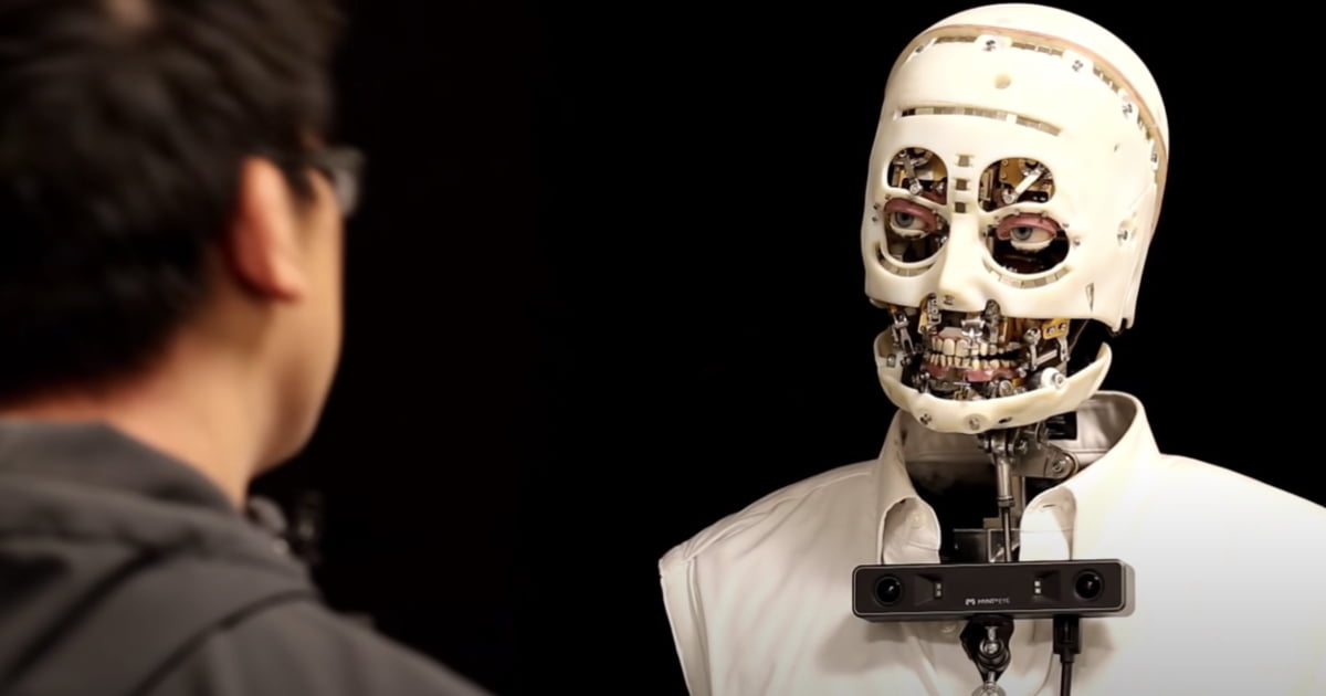Disney’s New Skinless Robot Can Blink And 