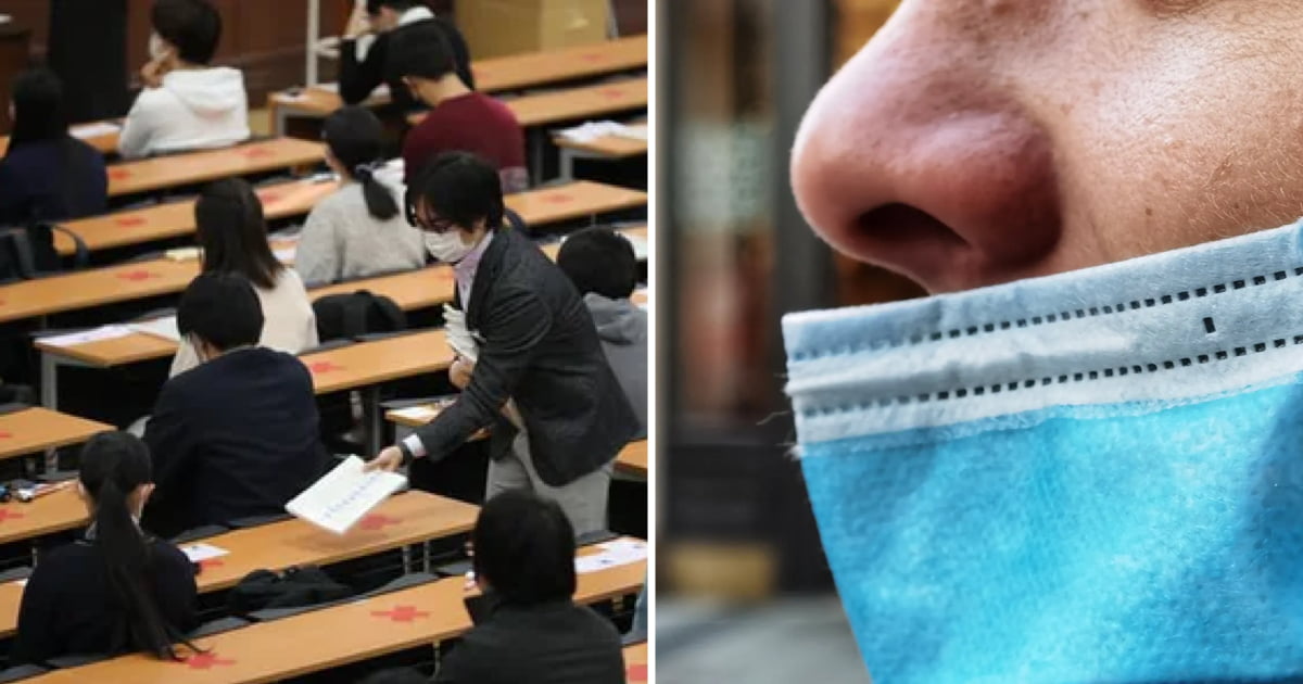 Japanese Student Getting Punish