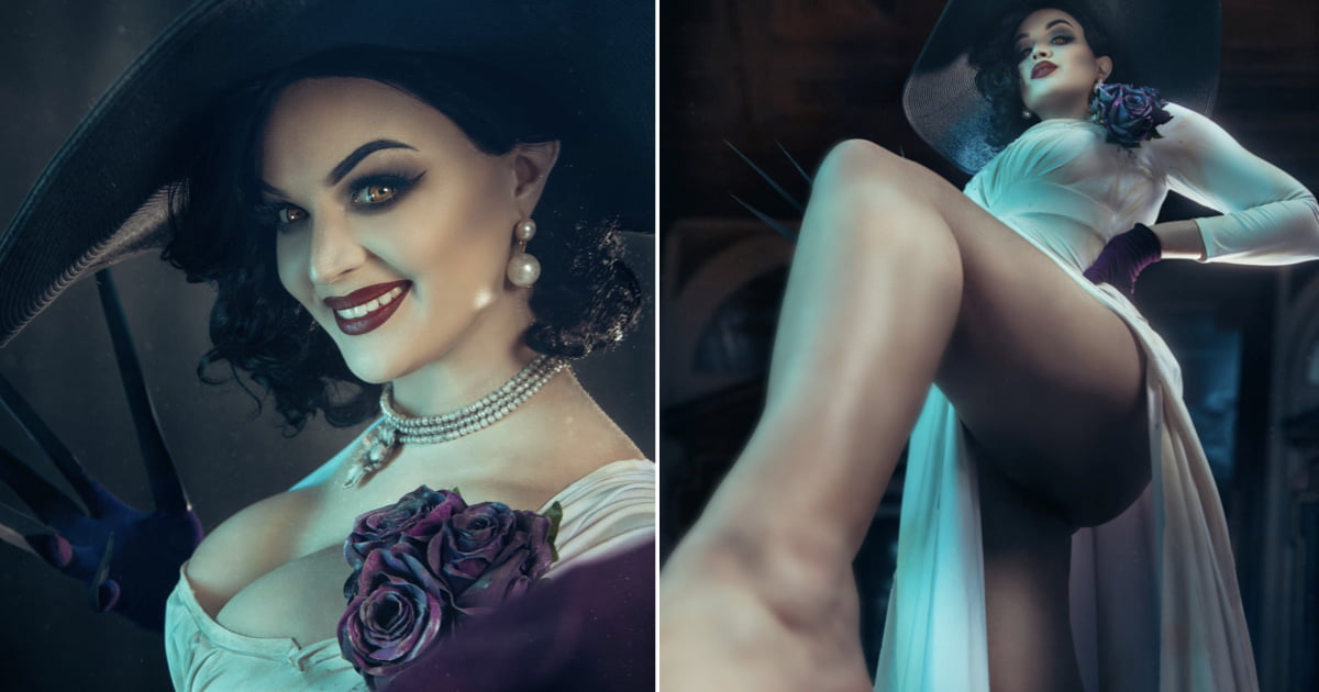 Resident Evil Village Lady Dimitrescu Cosplay Looks Absolutely Clawsome - C...
