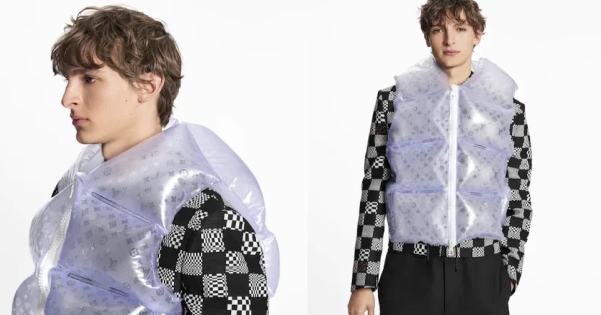 Louis Vuitton is blasted for selling a £5,500 rain poncho