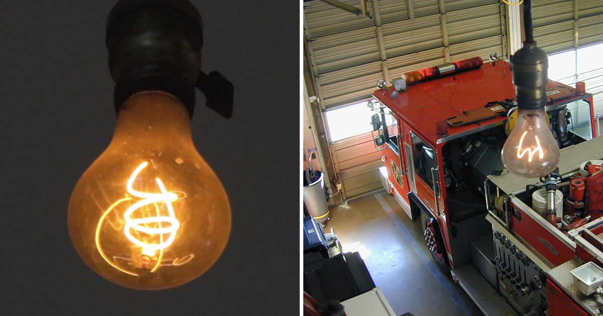 'Centennial Light' Bulb Has Been Burning For More Than A Century 9GAG