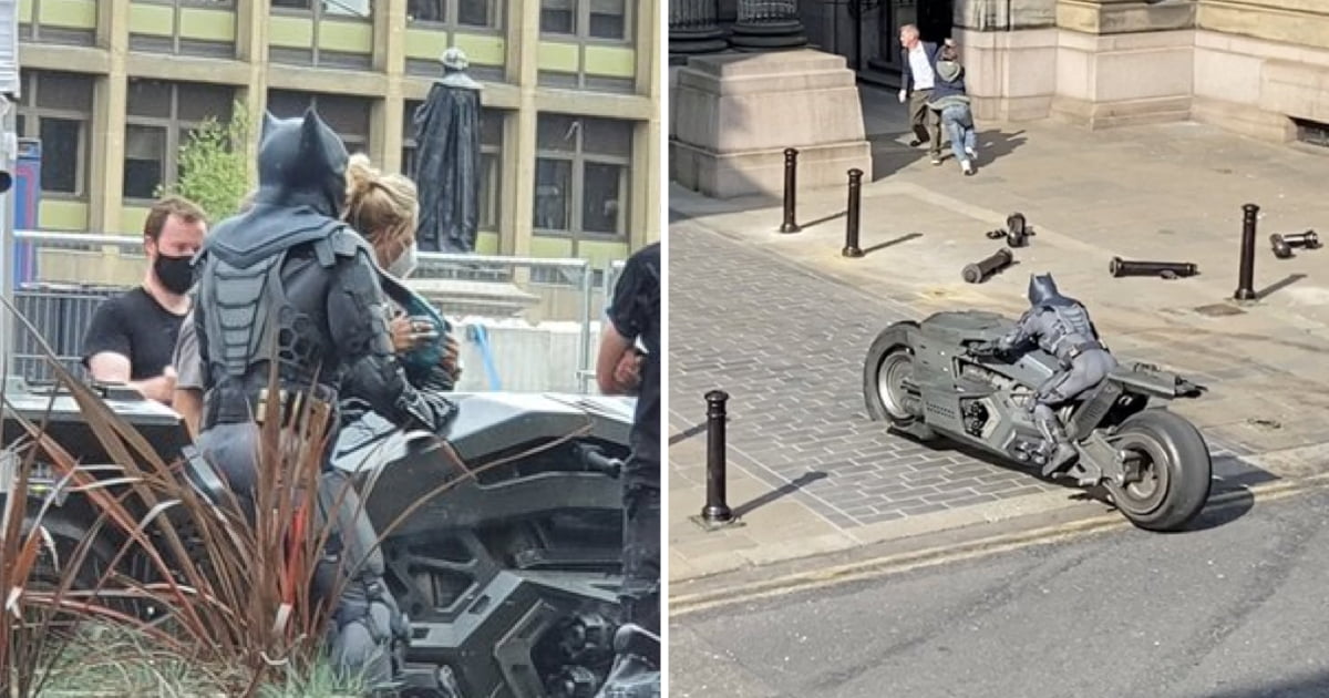 Ben Afflecks Batman Gets Batcycle And New Suit In The Flash Set Photos 9gag