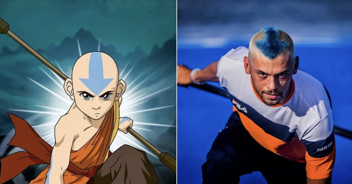 Windsurfer Claims 'Avatar' Hairstyle Helped Him Win Olympic Gold - 9GAG