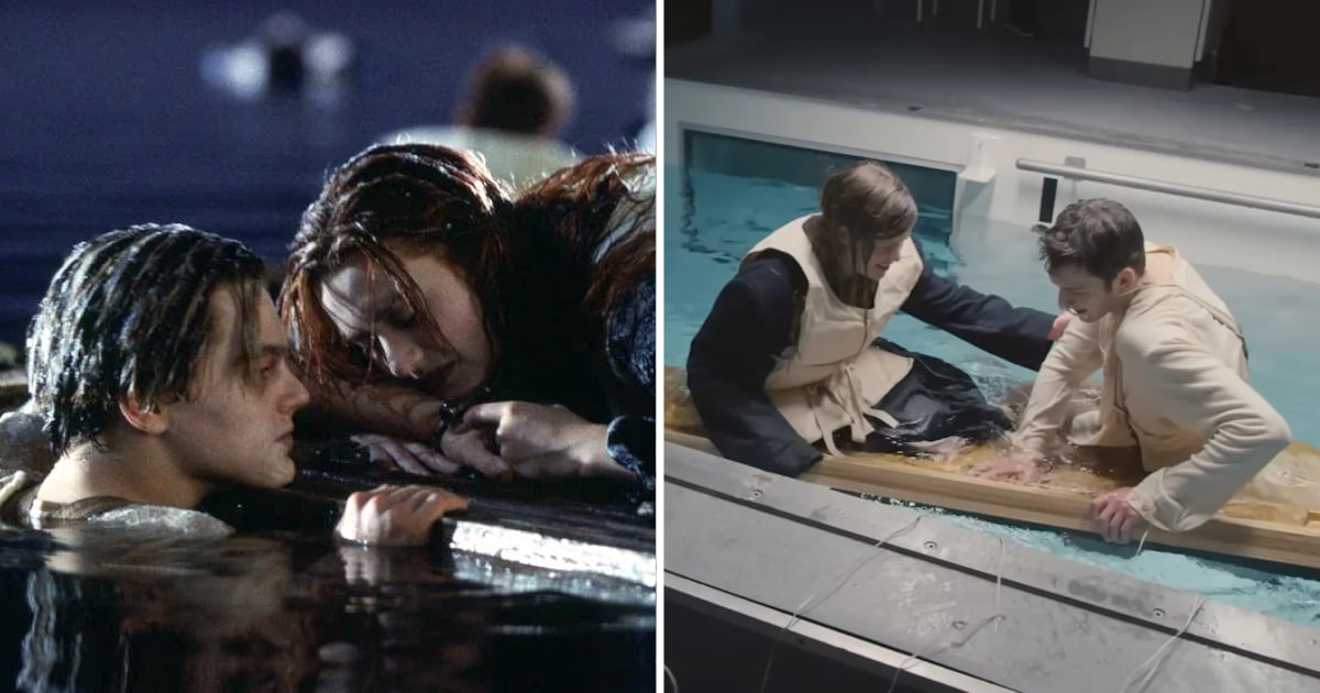 James Cameron Recreates Titanic Raft Scene Admits Jack Could Have Survived 9gag