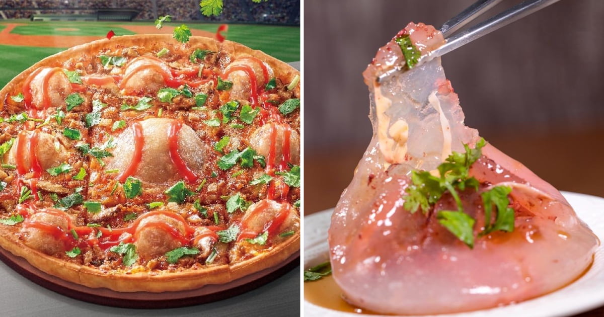 Pizza Hut Taiwan Unveils Pizza Topped With Red Yeast Meatballs 9GAG