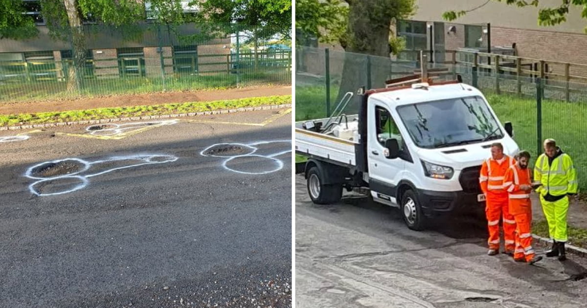 Council Finally Fills In Potholes After Fed-Up Locals Drew Penises ...