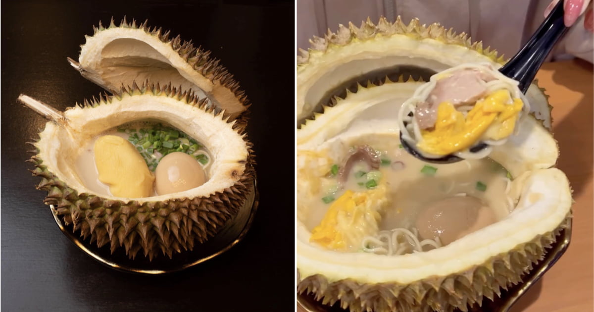 Are You Brave Enough To Try This Durian Ramen In Malaysia - 9GAG