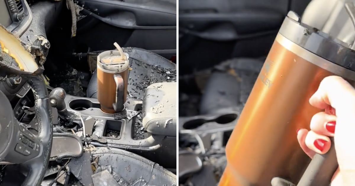 Woman's Stanley Tumbler Survived Fire, Company Offers to Replace Car