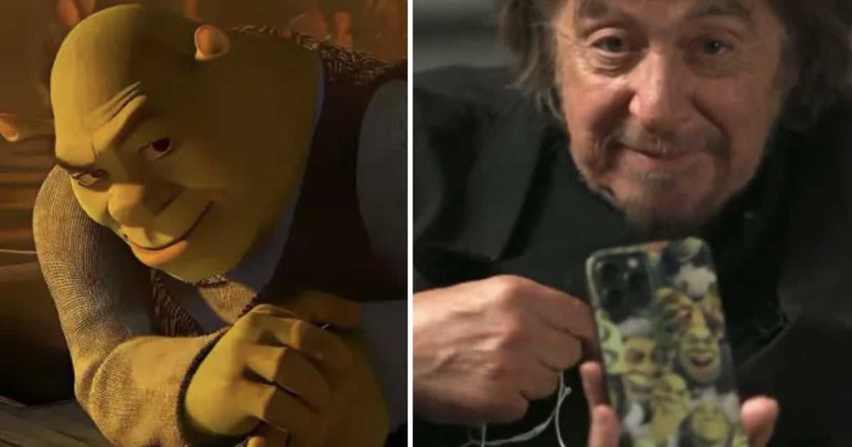 Al Pacino Still Has The Shrek Phone Case, Explains Sweet Way He Ended