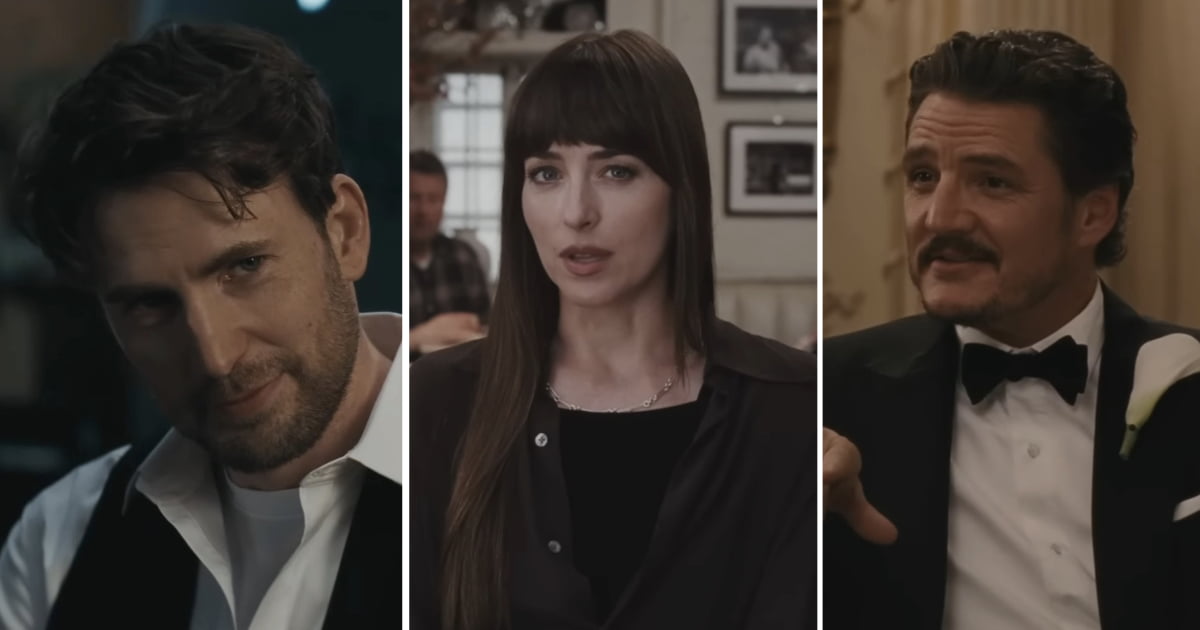 Dakota Johnson Has To Choose Between Chris Evans & Pedro Pascal In 'Materialists' First Trailer - Movie & TV