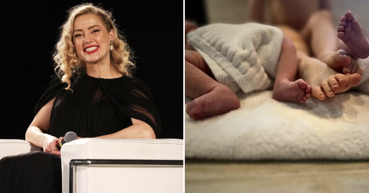 Amber Heard Reveals She Welcomed Twins On Mother's Day - Latest News
