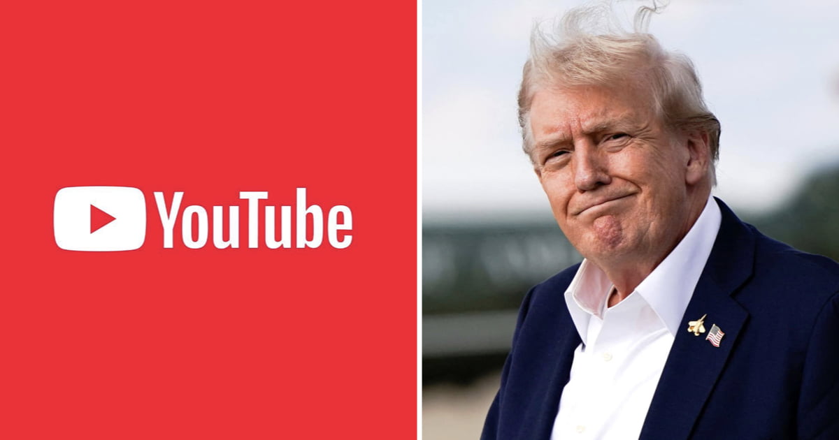 YouTube Agrees To Pay $24.5M To Settle Lawsuit For Suspending Trump's Account In 2021 - Latest News