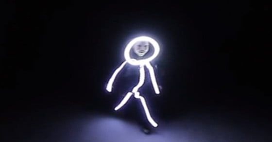 Baby in a LED suit - 9GAG