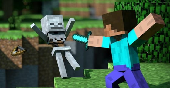 If Minecraft is a realistic horror game... - 9GAG