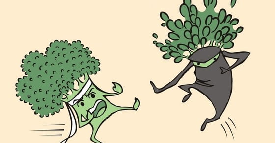 ninja grill broccoli