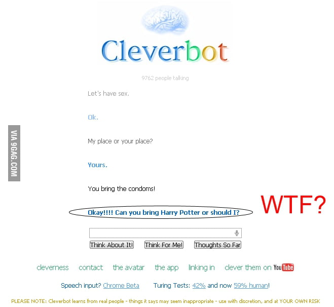 Sex Clever Bot And Harry Potter 9gag