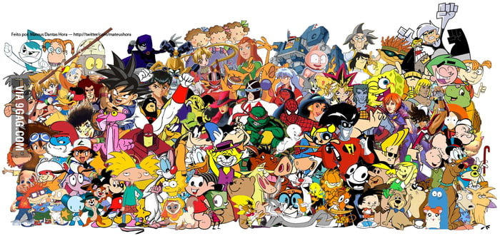 All my childhood in one picture - 9GAG