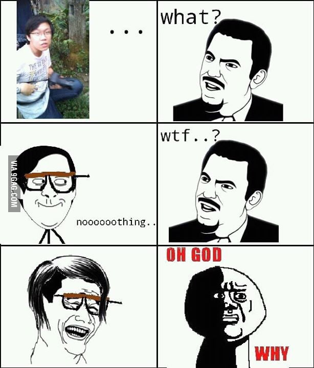 Gay stare..haha awkward moment - 9GAG