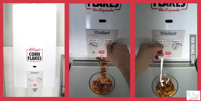 Cornflakes Machine - 9GAG