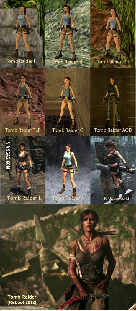 Just Lara Croft Through The Ye