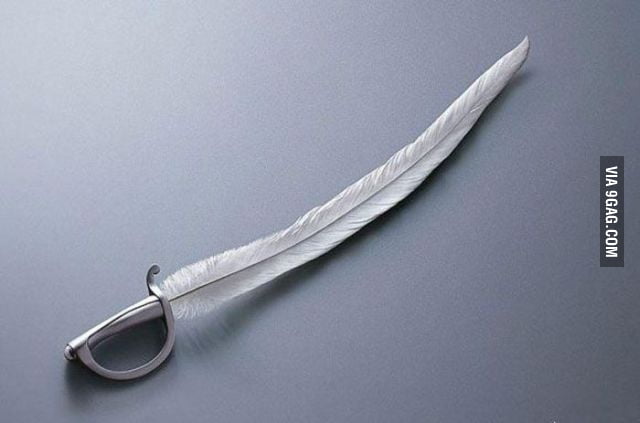 Feather Sword - 9GAG