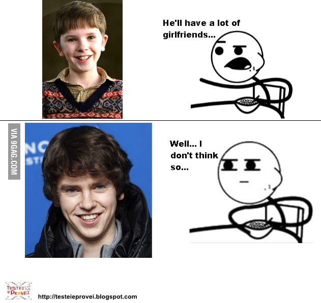 Freddie Highmore from 'Charlie and The Chocolate Factory' - 9GAG