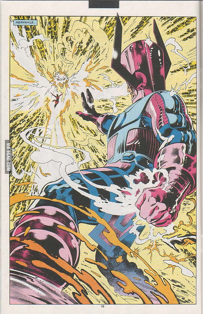 Galactus Vs The Phoenix 9GAG