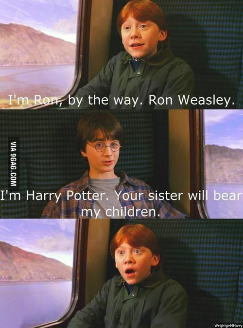 Hi, I'm Harry Potter. - 9GAG