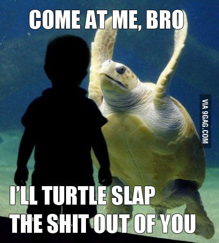 COME AT ME BRO - 9GAG