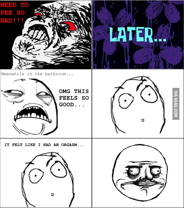 PEE AND ORGASM 9GAG